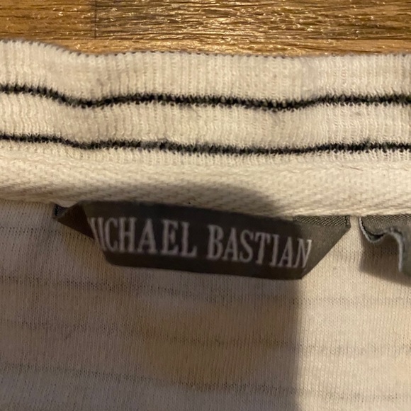 White Stripped Long Sleeve - Picture 4 of 5